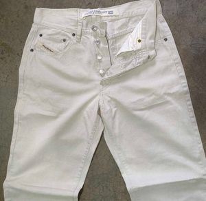 Vintage Italian Craft: Diesel Ivory Denim