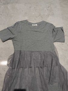 Beautiful Cotton+Net Dress