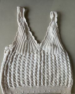 Crochet Knit Tank Top