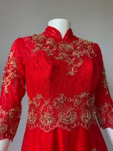 Exquisite Luxe Red Gown