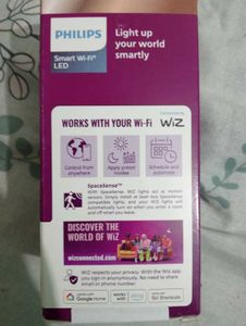 Phillips wifi Colour Changing Bulb 💡
