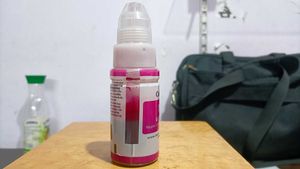 Canon G3012 Printer Geniune Ink Bottles Half Left