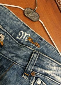 Ripped Denim Shorts
