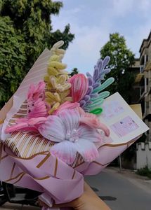 PIPE CLEANER FLOWERS SALE FOR 24HRS