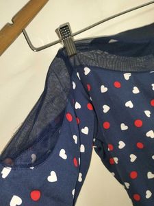 Polka Dot Net Top