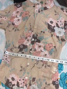 Floral Button-Down Shirt