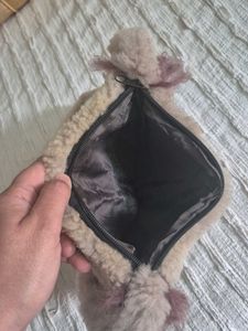 Fuzzy Shearling Bag