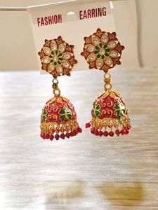 5 Colourful Jhumkas