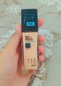 Combo Of Maybelline Fit Me Matte + Poreless Founda