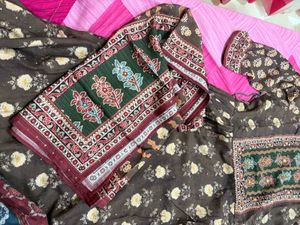 2 Piece Floral Print Kurta And Dupptta