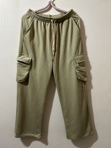 Beige Cargo Trousers