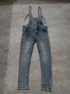 Denim Overalls - Casual Style