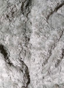 Gray Faux Fur Jacket