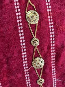 Gold-tone Statement MangTikka