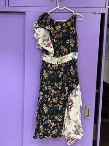 Zara Floral Midi Dress