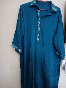 Embroided Collar Kurti