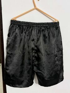 Comfortable Black Drawstring Shorts