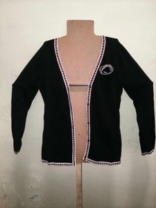 Black Coat Sweater
