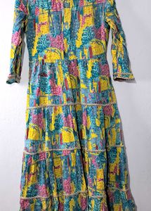 Multicolor Umbrella Suit