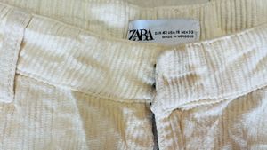 Zara high waist cortrise Pants