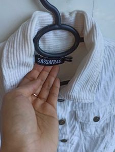 Cropped Corduroy Jacket