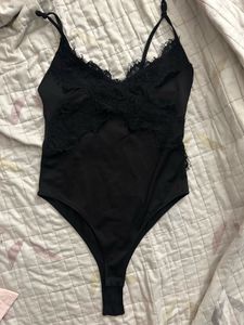 Lace Trim Bodysuit