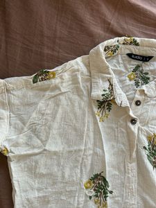 Floral Print Crop Top