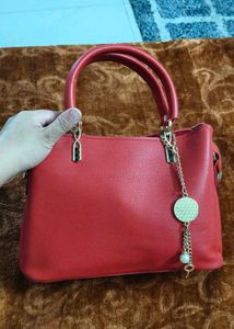 Red Handbag