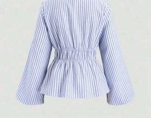 Gathered Placket Blouse