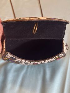 Vintage Mosaic Crossbody Bag