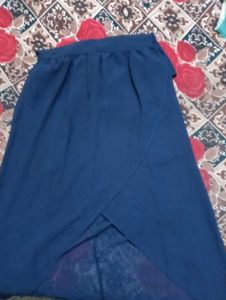 Blue Sleeveless Dress