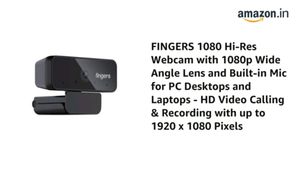 Fingers 1080-HI RES WEBCAM