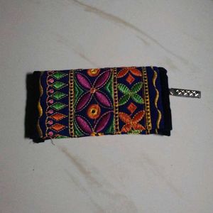 Embroidery Clutch Handbag