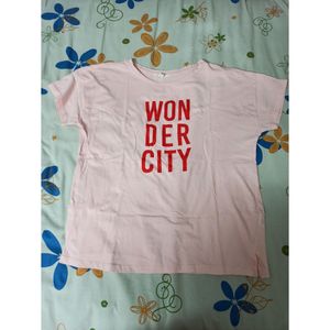 Pink casual top