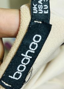 Beige Bodycon Mini Dress