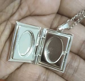 BOOK LOCKET With AntiTarnish Stainless Steel Chain
