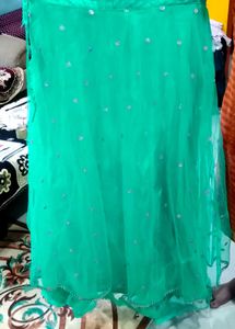 Elegant Green Indian Dress