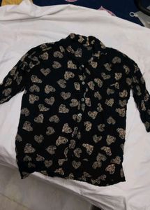 royal print shirstistic top