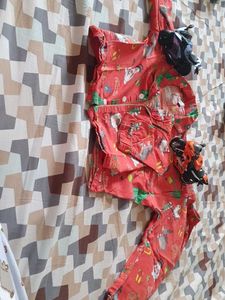 Christmas Pajama Set for kid