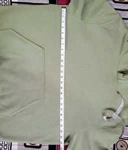 H&amp;M Relaxed Fit Light Green Hoodie