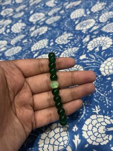 Green Beaded Bracelet