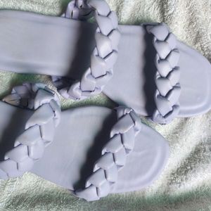 Lavender Flat Slippers