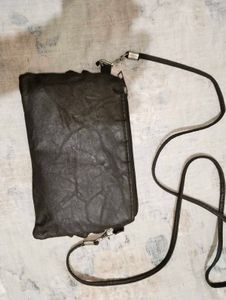 Rose Brown Sling Purse