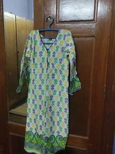 Floral Print Kurta