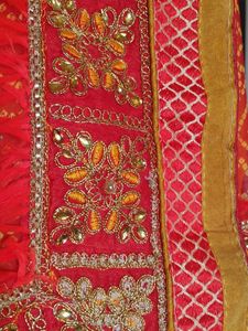 Fancy Saree Traditional. Ready Made Blouse