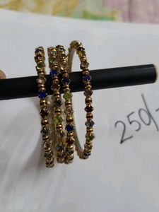 Metal With Multicolour Diamond
