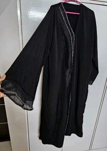Dubai Abaya With Embellished Stone Work.