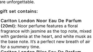 Carlton london perfume