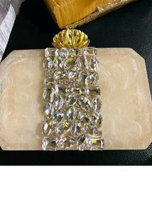 Customized Rhinestone Clutch