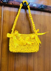 Satin Customize Crochet Bag 🎀